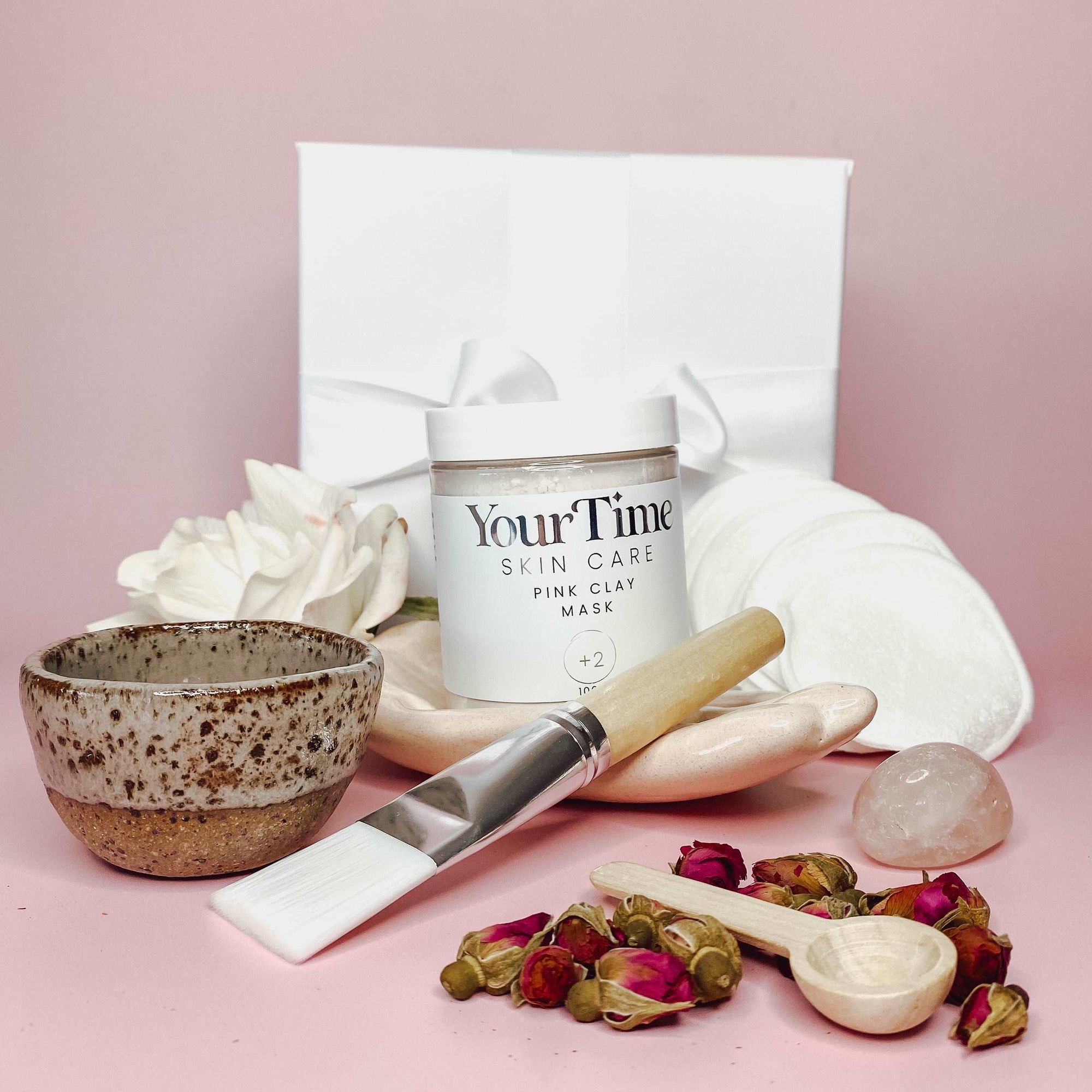 Pink Clay Mask Gift Set - Save 20%